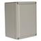 Wiegmann Screws Electrical Enclosures, 6 in H, 4 in D, 6 in W, 4X, Fiberglass HW-60604SC - alternate 1